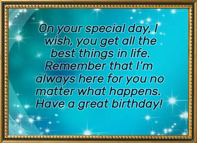 Simple Birthday Wishes For My Niece