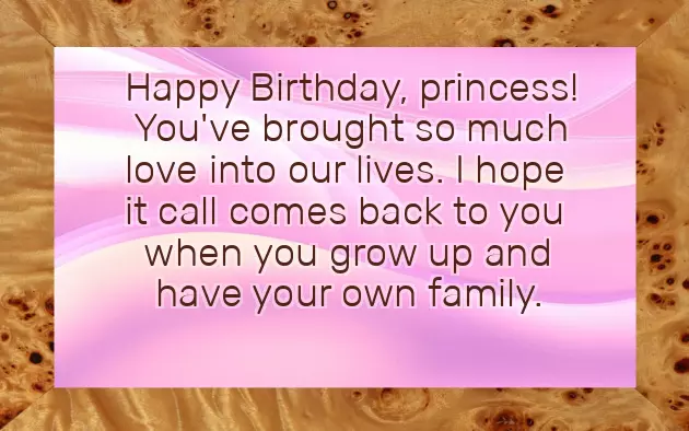 Happy Birthday Wishes 4 Years Old Girl