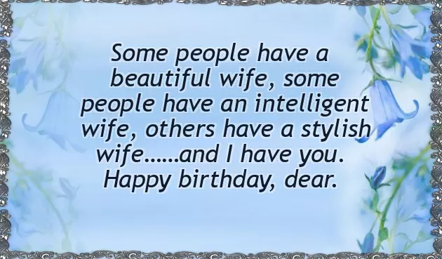 Bday Quotes For Wife