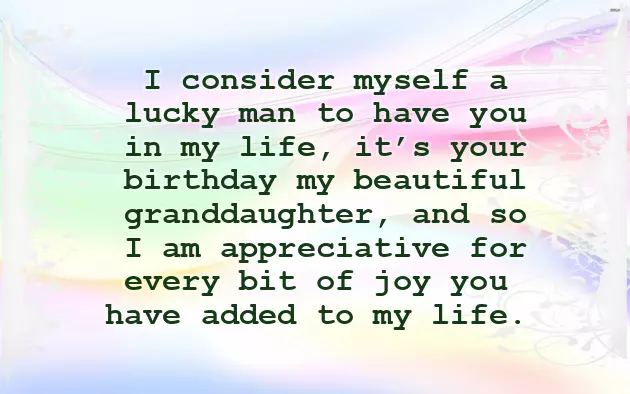 Birthday Wishes Granddaughter Quotes