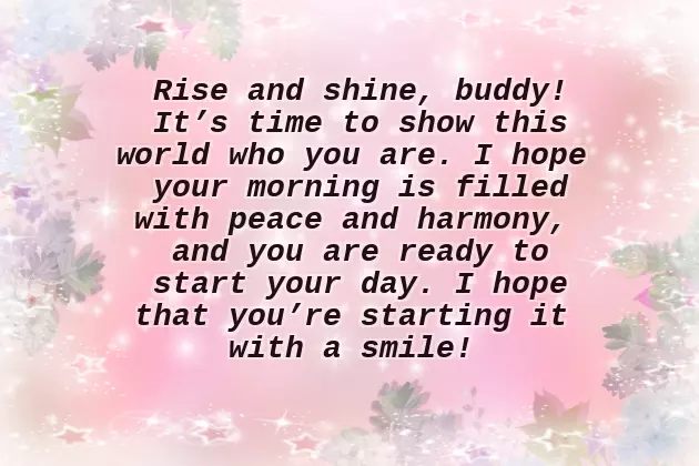 Family Morning Greetings