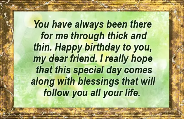 Birthday Paragraph For Best Friend Female