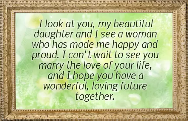 Congratulations On The Marriage Of Your Daughter