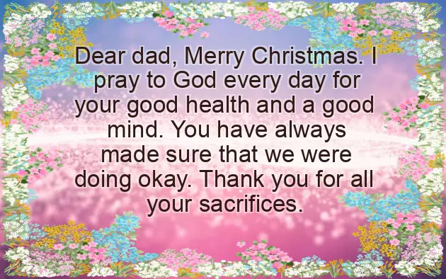 Sample Christmas Wishes