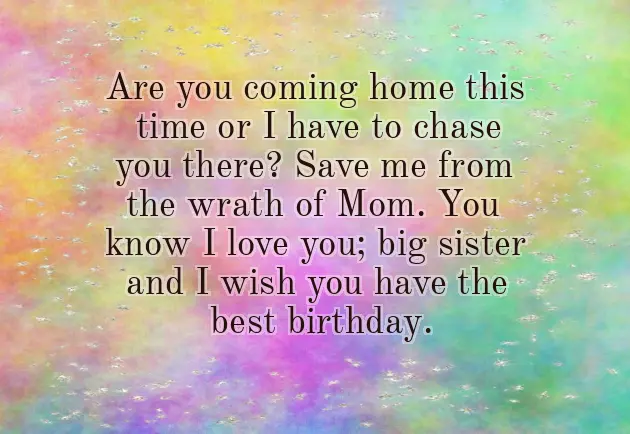 Birthday Wishes For Brother From Sister Quotes