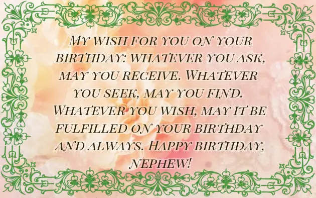Blessing Quotes For Nephew