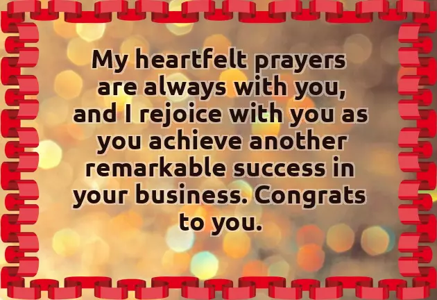 Congratulations For Business Opening