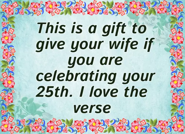 Unique 25Th Anniversary Gift Ideas