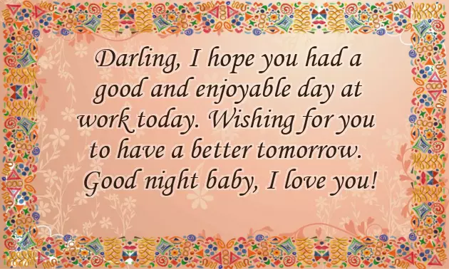 Good Night Loving You For Her