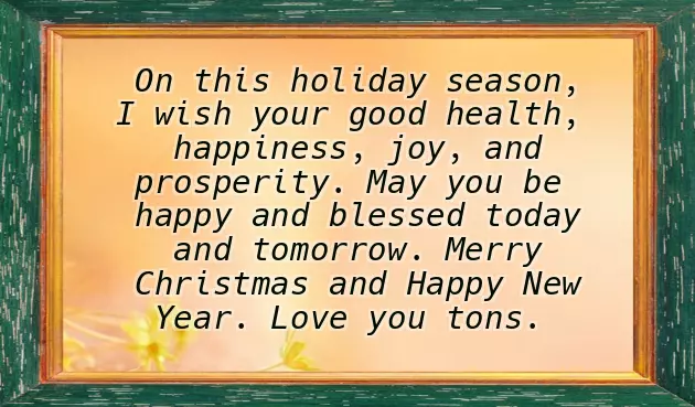 Merry Christmas Dear Merry Christmas Dear