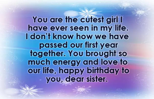 Happy Birthday To My Youngest Sister Happy Birthday To My Youngest Sister