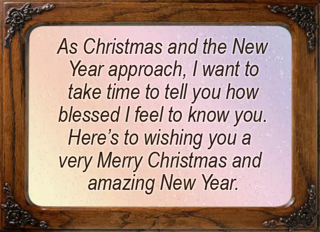 Merry Christmas English