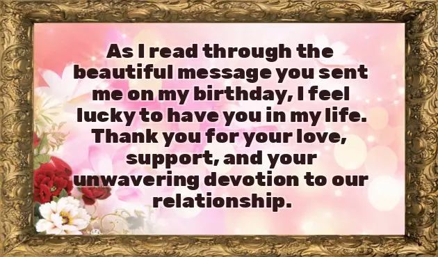 Quotes To Say Thank You For Birthday Wishes
