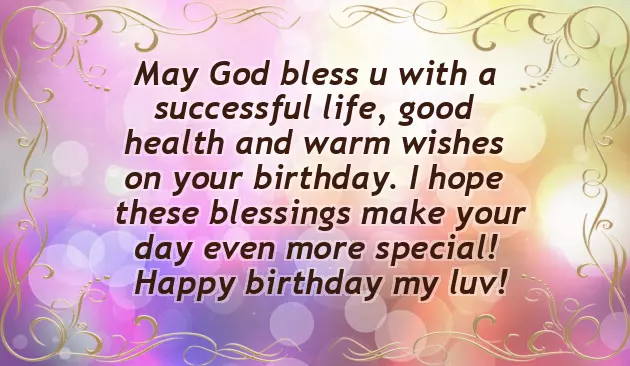 Birthday Wishes For Boyfriend Cute