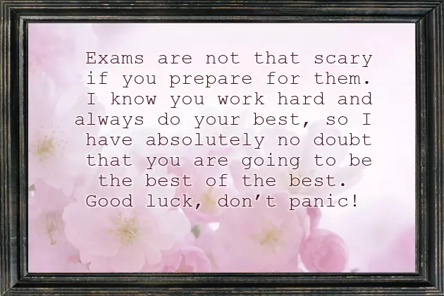 Best Exam Wishes For Girlfriend