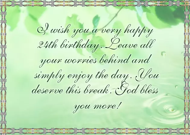 Happy 24Th Birthday Daughter