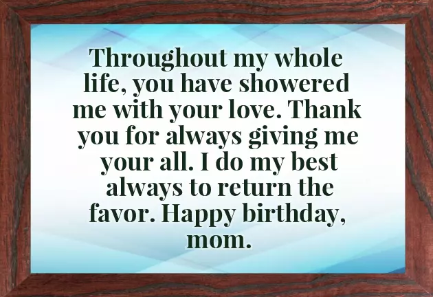 Quotes Of Mom Birthday Quotes Of Mom Birthday