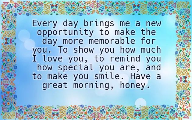 Inspirational Morning Messages For Him