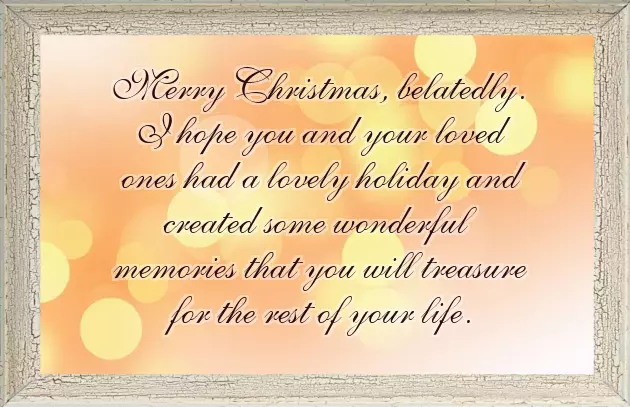 Late New Year Wishes Late New Year Wishes