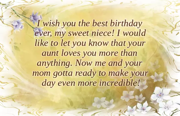 Happy Birthday Awesome Niece