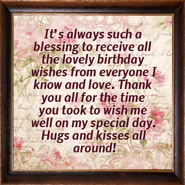 Best Quotes For Thanks For Birthday Wishes