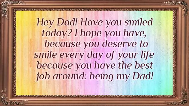 Powerful Fathers Day Message