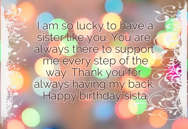 Happy Birthday To My Amazing Sister