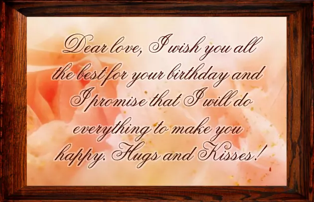 Birthday Wishes For Love Gf