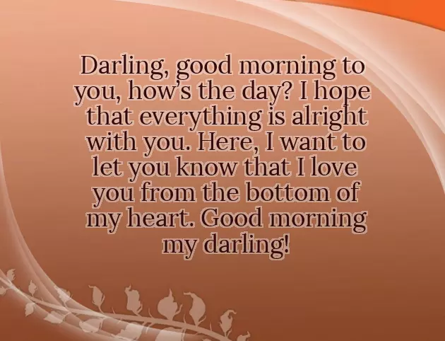 Good Morning Message For A Long Distance Relationship