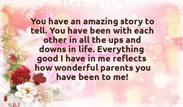 Wedding Anniversary Wishes To Dad And Mom