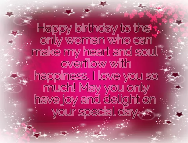 Happy Birthday To An Amazing Wife