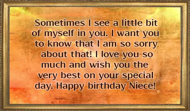 Happy Birthday To An Amazing Niece