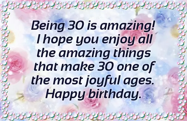 30Th Birthday Captions