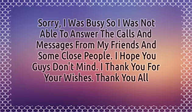 Wishing Thanks For Birthday Wishes Wishing Thanks For Birthday Wishes