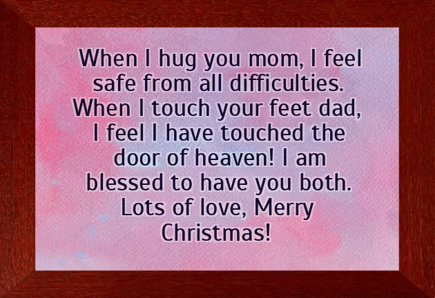 Christmas Wishes For Father