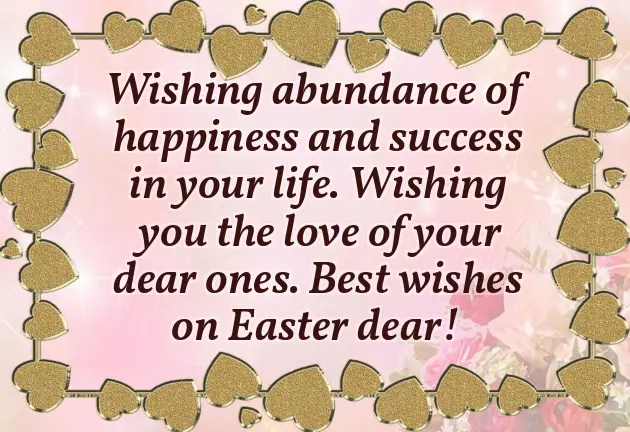 Happy Easter Holidays Wishes