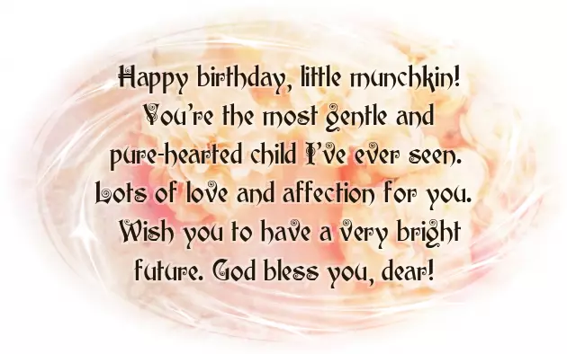 Happy Birthday Kid Wishes