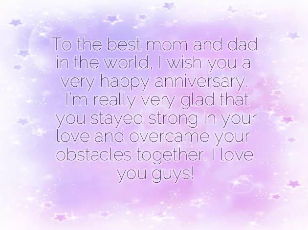 Happy Marriage Anniversary Mom Dad