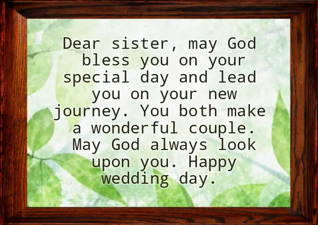 My Sister Marriage Wishes My Sister Marriage Wishes