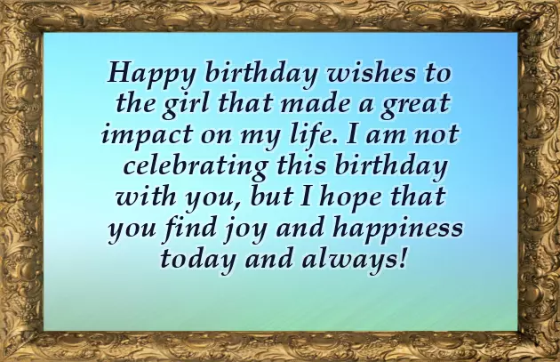 Birthday Ex Girlfriend