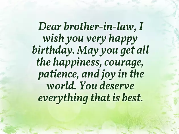 Best Birthday Wishes For My Brother