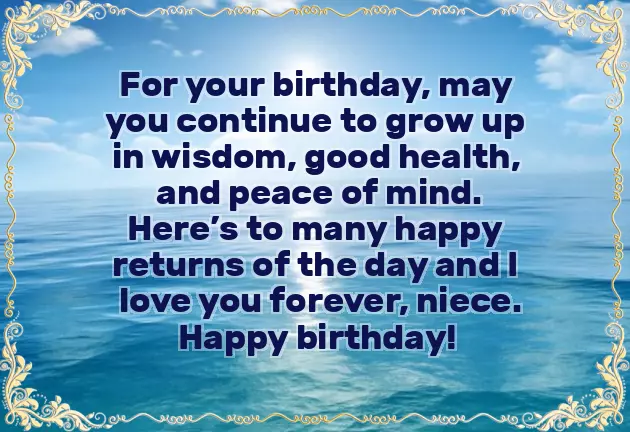 Birthday Wishes To 3 Year Old Niece