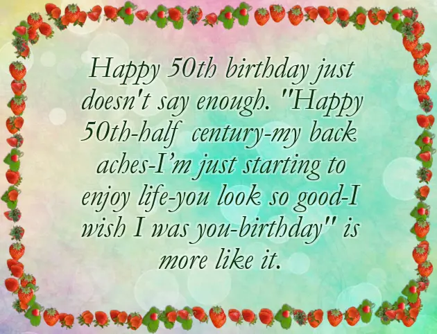 Happy 50Th Birthday Girlfriend Happy 50Th Birthday Girlfriend