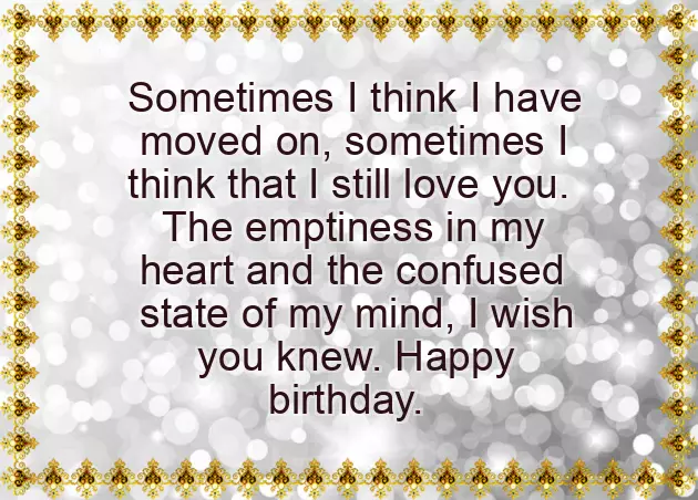 Birthday Greetings To Ex Boyfriend Birthday Greetings To Ex Boyfriend