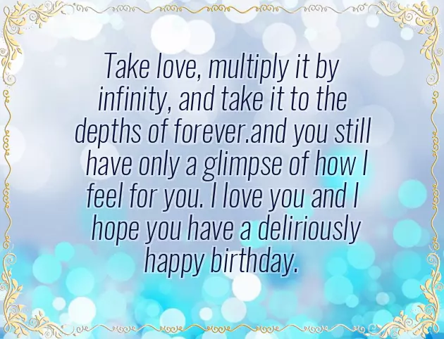 Birthday Wish For Love