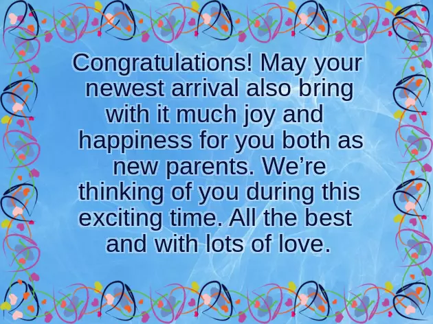 Congratulations On Baby Birth Congratulations On Baby Birth