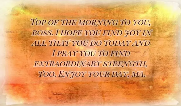 Good Morning Wishes For Sir