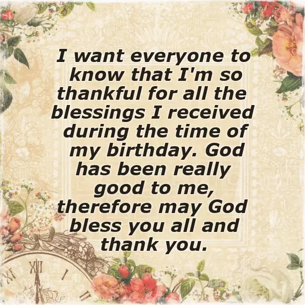 Thank You Message For Friends For Birthday Surprise