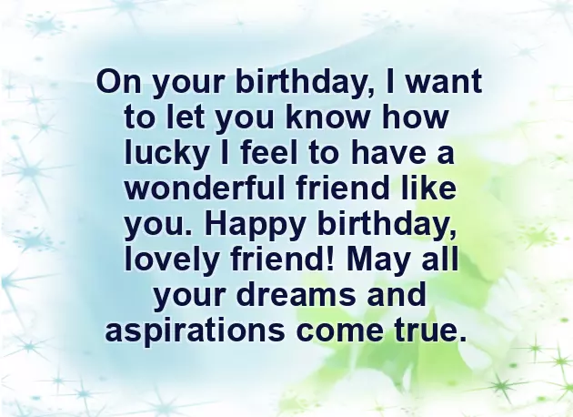 Nice Wishes For Birthday