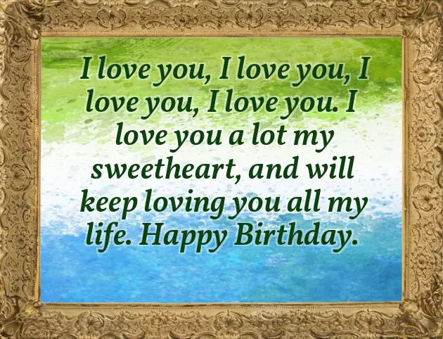 Birthday Wishes For Girlfriend Text